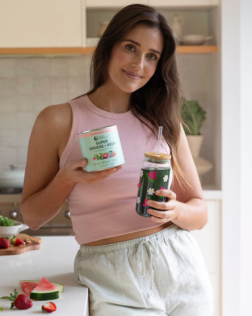 Super Greens + Reds Watermelon Strawberry